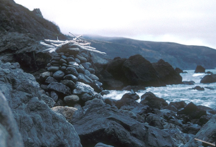 Sea Staffs with Sea Cairns